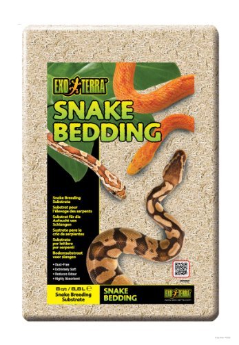 Exo Terra Snake Bedding 8 Qt - Natural Aspen Reptile Substrate