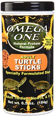 Omega One Adult Turtle Sticks - Floating Formula, 6.5 oz (184g)