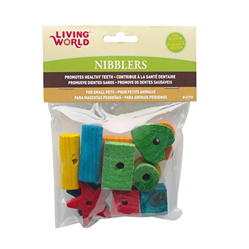 Living World Nibblers Assorted Wood Chews for Small Animals