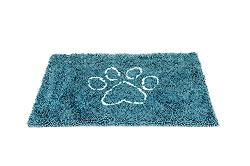 Dog Gone Smart Pet Products Dirty Dog Doormat, Medium, Pacific Blue