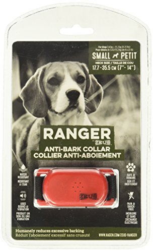 Zeus Ranger Anti-Bark Collar - Small Dog Training Collar with Sound & Vibration
