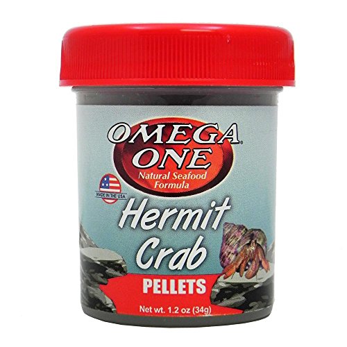 Omega One Hermit Crab Food, 1.2 oz Aquatics