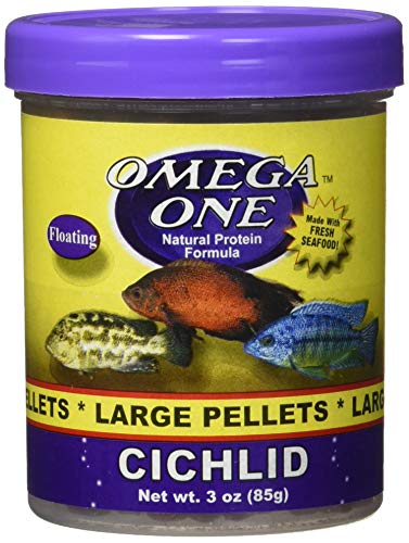 Omega One Cichlid Large Pellets 3 oz