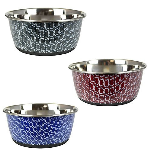 Durapet Waterbath Collection Pet Bowl - Large Red