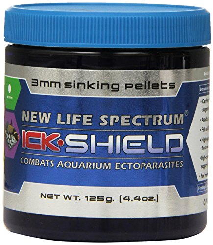 New Life Spectrum Ick-Shield Fish Food, 3mm Granules, 125g