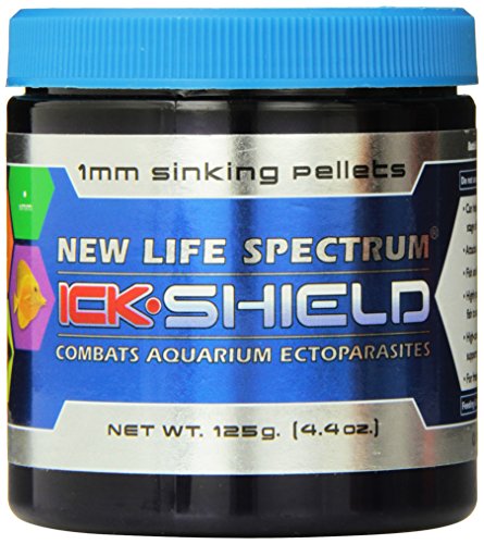 New Life Spectrum Ick-Shield Fish Food, 1mm Granules, 125g