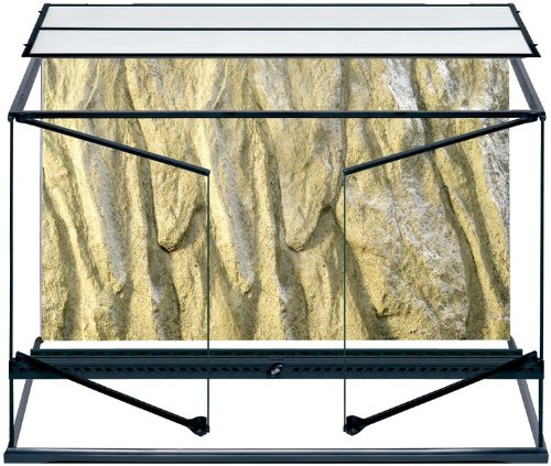 Exo Terra Natural Terrarium, Large Tall, 36" x 18" x 24" Glass Reptile Habitat