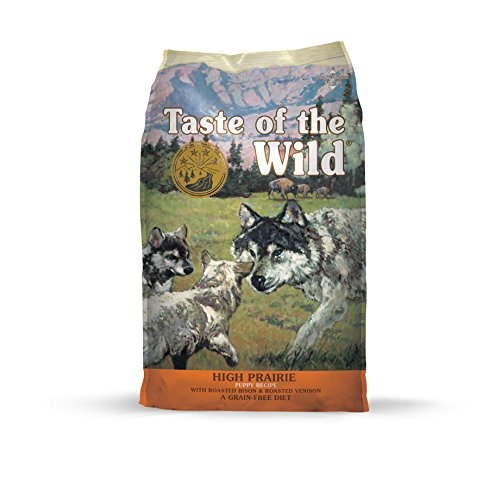 Taste of the Wild High Prairie Puppy Food - Grain-Free with Roasted Bison & Venison - 14lb Bag