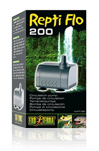 Exo Terra Repti Flo 200 Circulation Pump PT2090 - Terrarium & Paludarium Water Pump