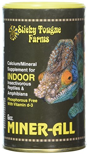 Miner-All Calcium/Mineral Supplement, Indoor, 6 oz - Reptile Food