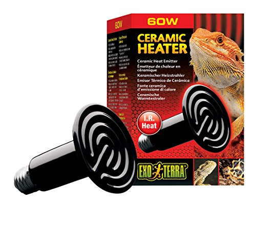 Exo Terra Ceramic Heater - 60W - Reptile Heat Lamp - PT2045