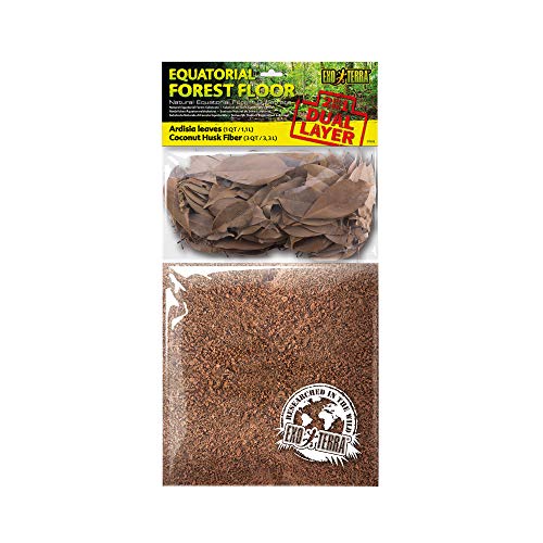 Exo Terra Equatorial Forest Floor Substrate - 4qt Terrarium Bedding