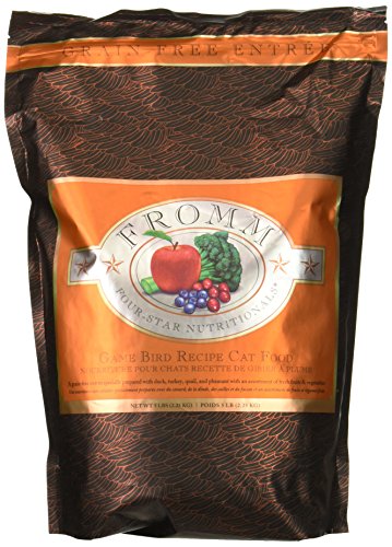 Fromm Four Star Game Bird Recipe Dry Cat Food - Grain Free - Turkey, Duck, Quail, Pheasant - 5 lb Bag