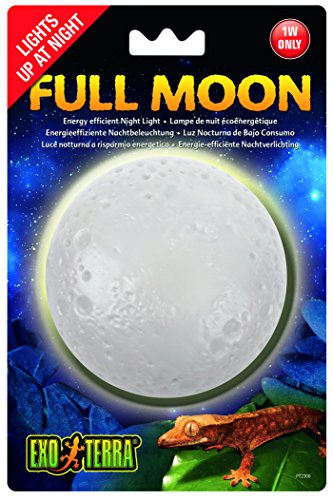 Exo Terra Full Moon Night Light - Terrarium LED Moonlight Simulator