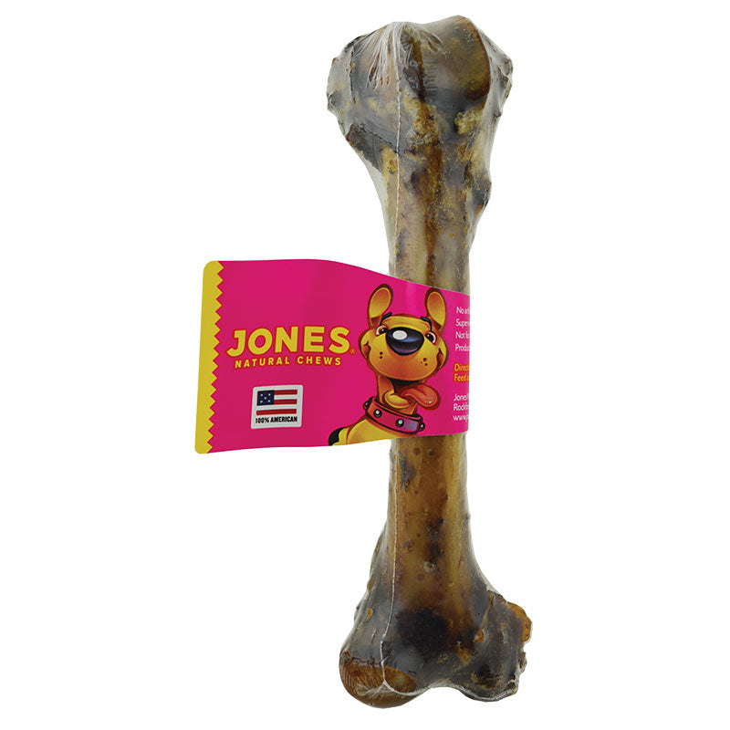 Jones Lamb Femur Bone - Natural Dog Chew, USA Made, 7-9 Inch