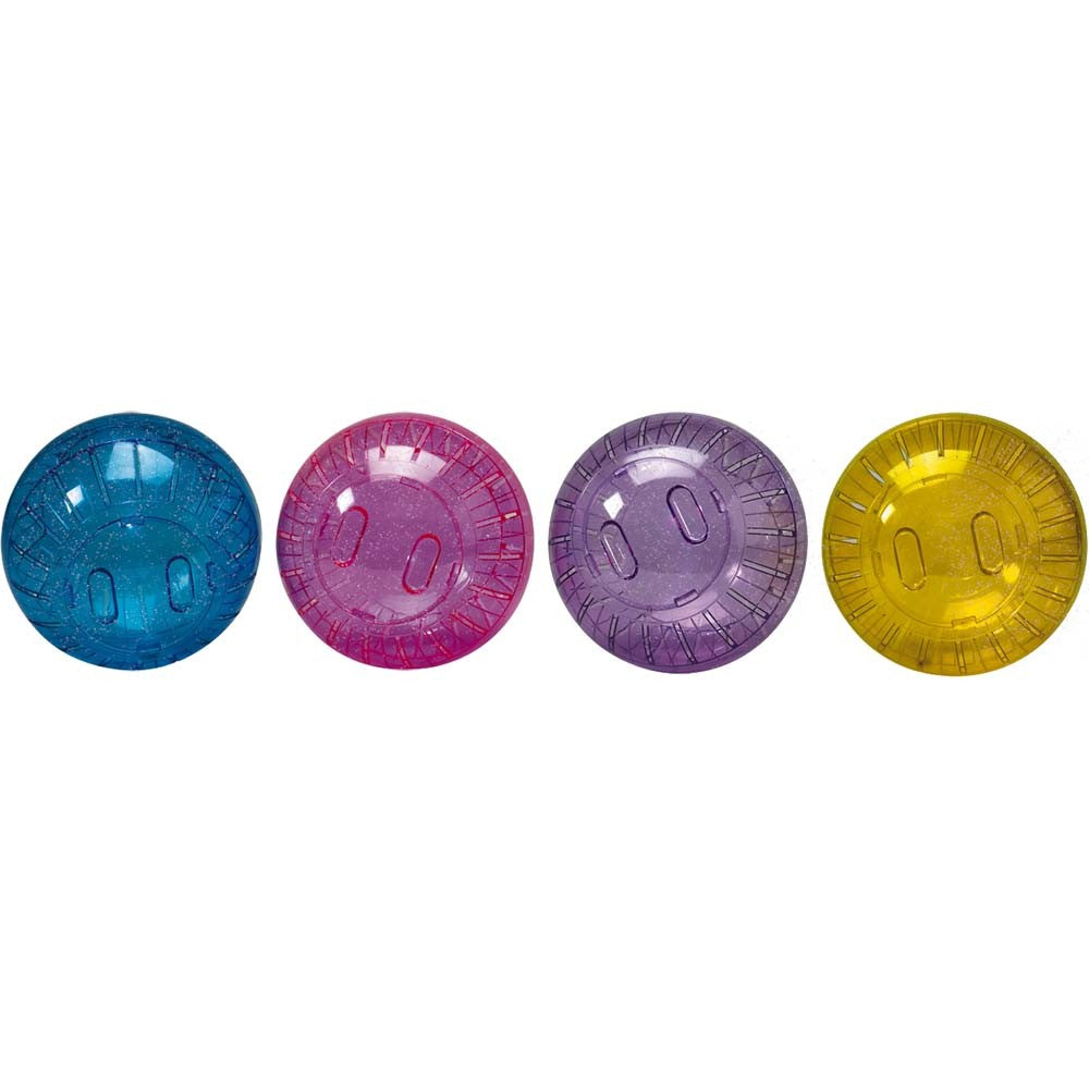Kaytee Run-About Ball - 7" Dazzle Hamster/Gerbil Exercise Ball - Assorted Colors