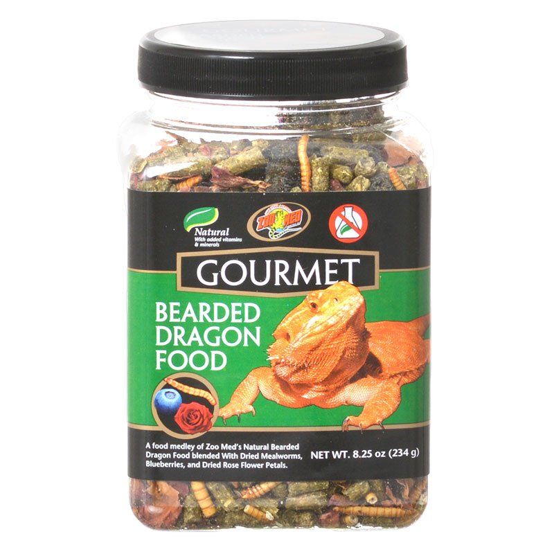 Zoo Med Gourmet Bearded Dragon Food 8.25 oz