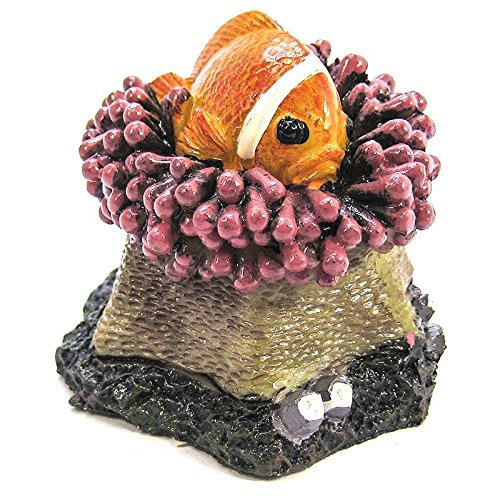 BLE ORNMT Aqua Kritter Clownfish Aquarium Ornament