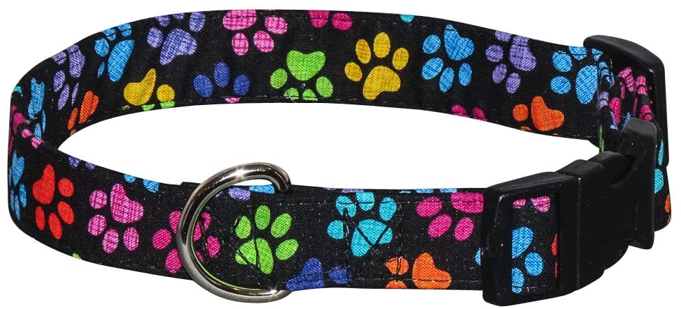 ELM Hashtag Paws Large Dog Collar