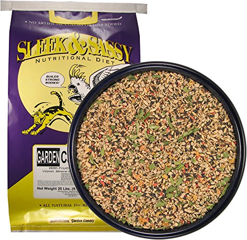 SLEEK & SASSY Garden Canary Bird Food (20 lbs)