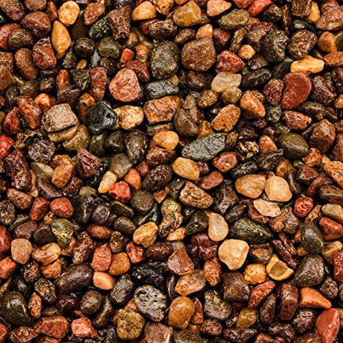 Estes Spectrastone Deep River Pebble Aquarium Gravel - Natural, 5 lb Bag