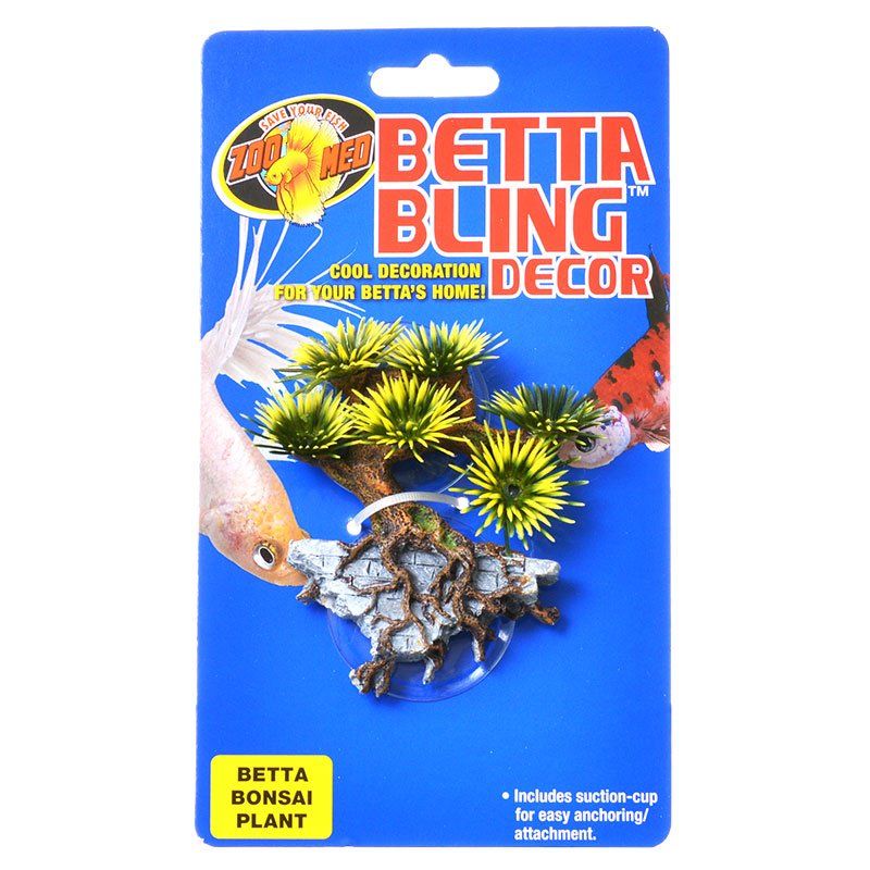 Zoo Med Betta Bling Bonsai Plant Aquarium Decor