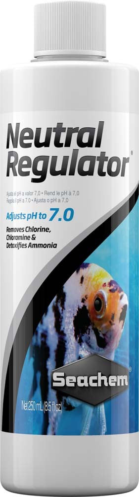 Seachem Liquid Neutral Regulator - Freshwater Aquarium pH Balancer - 250ml (8.5 oz)
