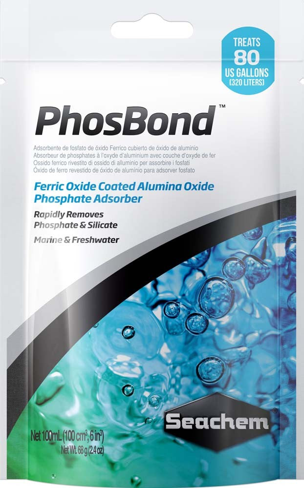 Seachem PhosBond - Phosphate & Silicate Remover - Aquarium Filter Media - 100ml
