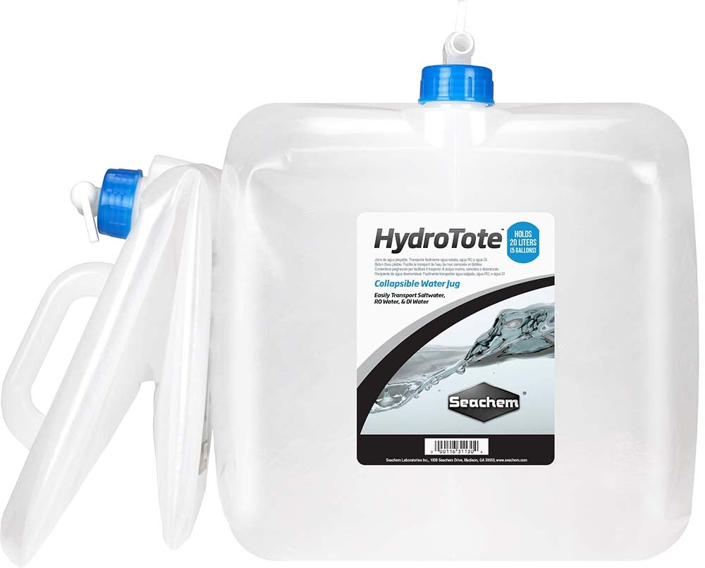 Seachem HydroTote Collapsible 5.3 Gallon/20 Liter Water Jug