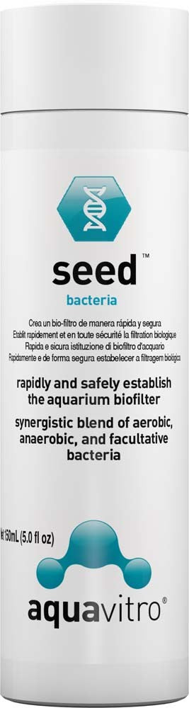 Seachem Aquavitro Seed Aquarium Treatment - Bio Filter Booster - 150ml