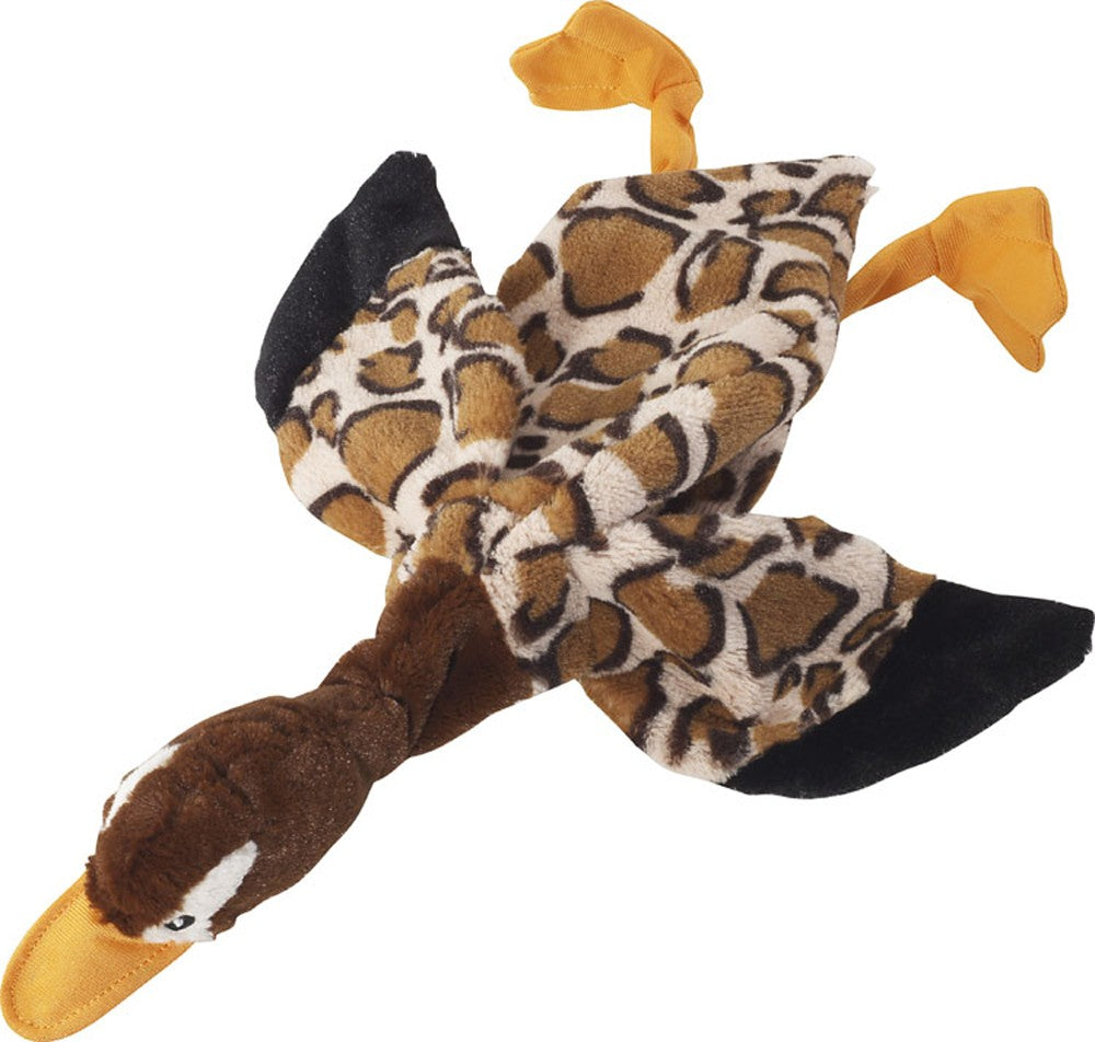 Ethical Pet Spot Skinneeez Mini Goose Dog Toy, 13-Inch Stuffingless Squeaky Plush