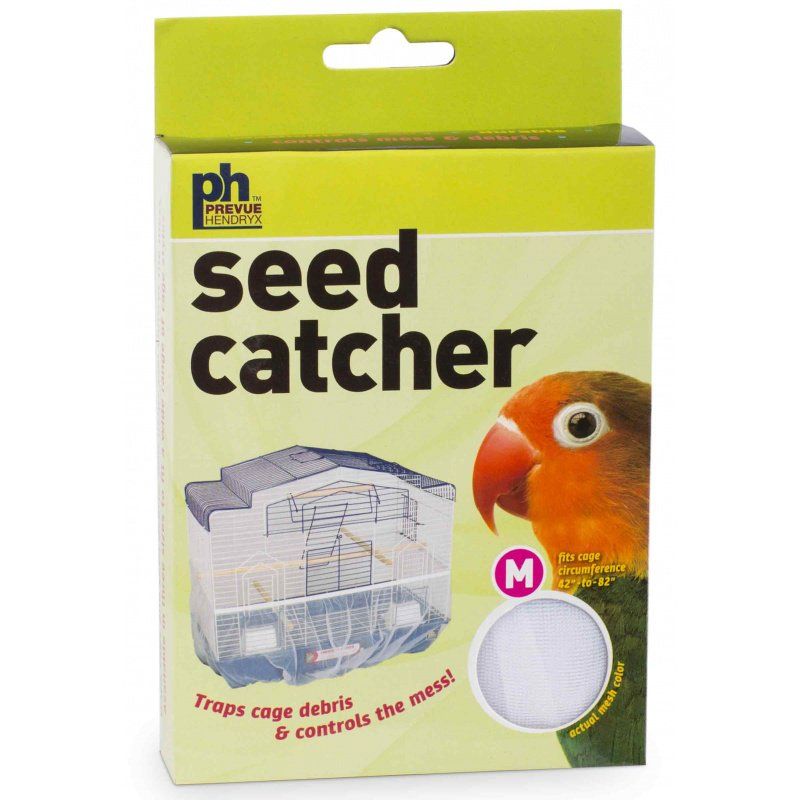 Prevue Pet Products Mesh Seed Catcher - Medium - 8" High, Fits 42"-82" Cages