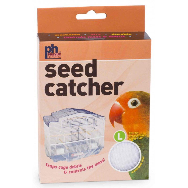 Prevue Pet Products Mesh Seed Catcher - Large - 13" High, Fits 52-100" Cages, Color Varies