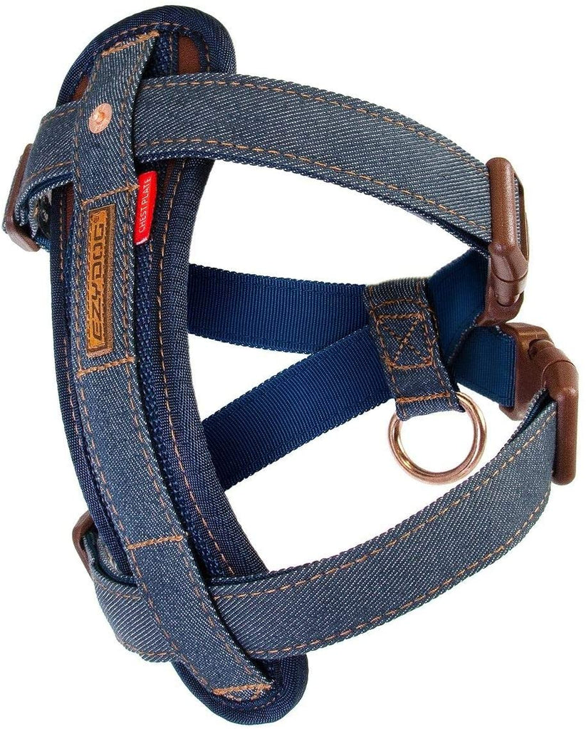 EzyDog Quick Fit Harness - Denim - XS