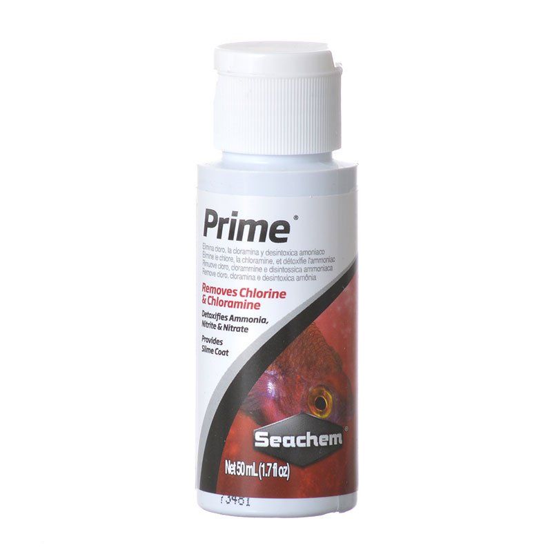 Seachem Prime Water Conditioner - 50 mL - Freshwater & Saltwater Aquarium