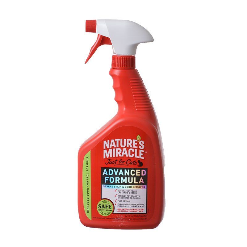 Nature's Miracle Advanced Just For Cats Stain & Odor Remover 32oz