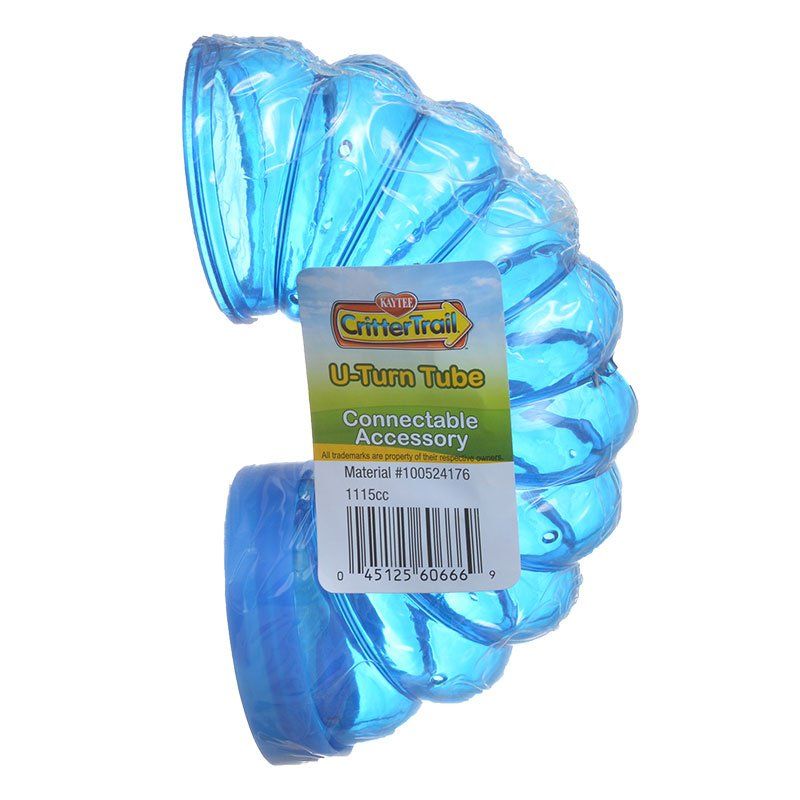 Kaytee CritterTrail Fun-Nel U-Turn Tube - Small Animal Habitat Accessory