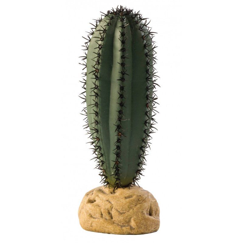 Exo Terra Saguaro Cactus Terrarium Plant - Reptile Habitat Decor, 16cm Tall, PT2981