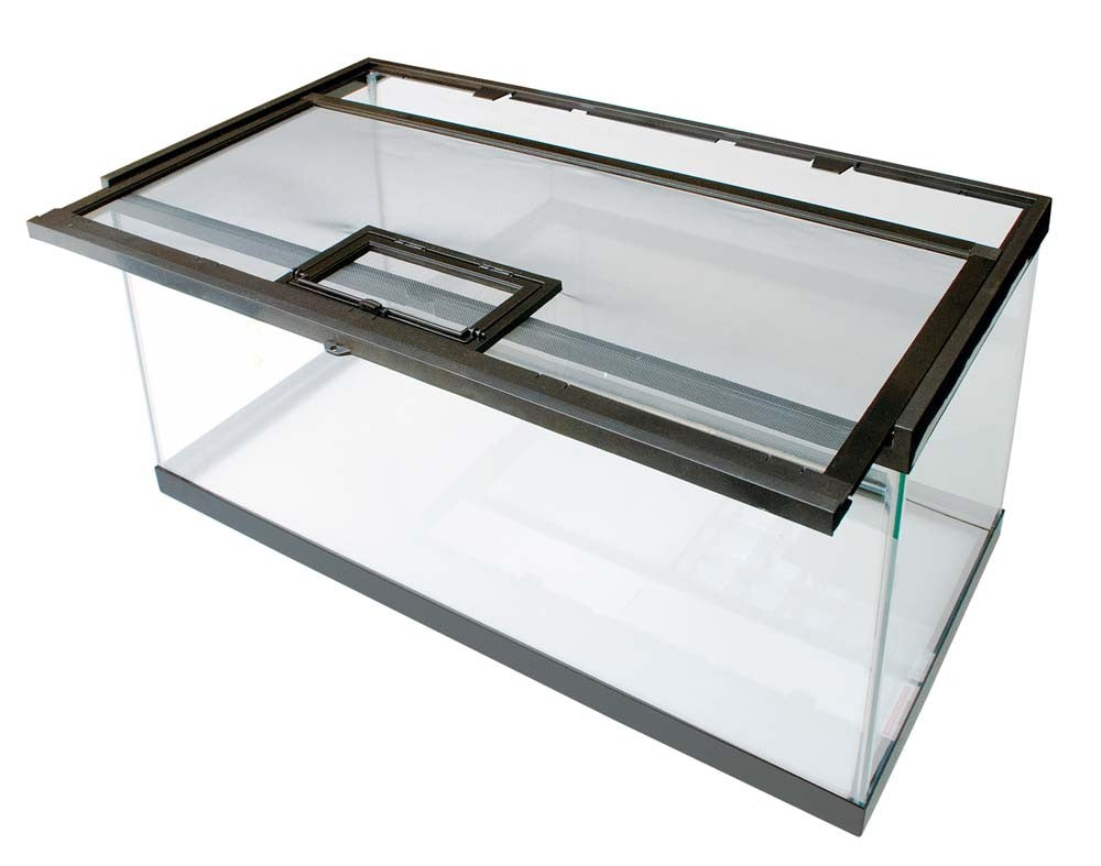 Zilla Deluxe Critter Cage 40 Gallon with Door - Terrarium Reptile Habitat
