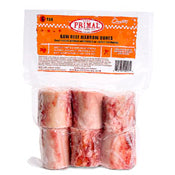 Primal Beef Marrow Bones for Dogs - Raw Frozen, 2 Inch, 6 Pack