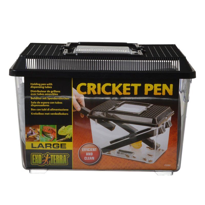 Exo Terra Cricket Pen - Large, Live Cricket Housing & Dispenser (PT2287)