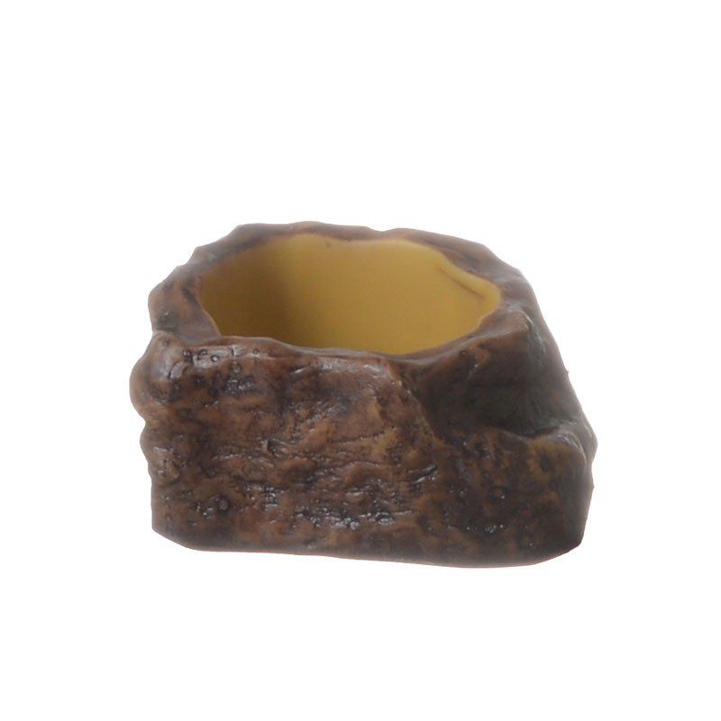 Exo Terra Water Dish - X-Small - Reptile Terrarium Bowl Natural Look - PT2809