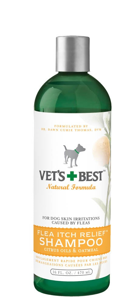 Vet's Best Flea Itch Relief Shampoo for Dogs - 16 oz - Flea Bite Relief