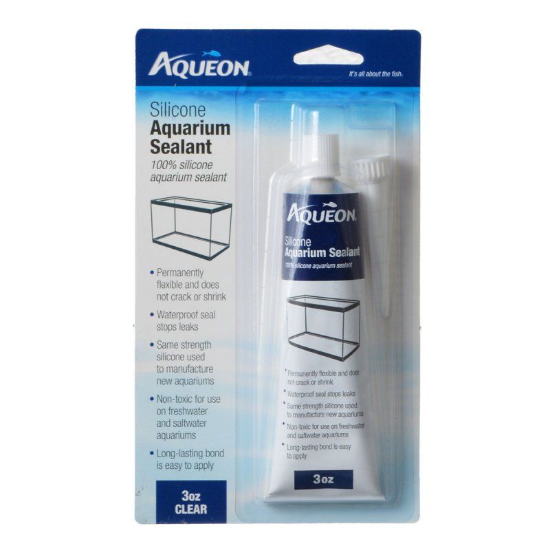 Aqueon Silicone Sealant - Clear - 3 oz, Aquarium Safe