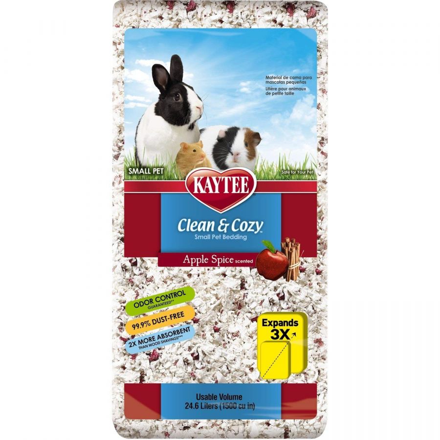 Kaytee Clean & Cozy Apple Spice Small Animal Bedding, 24.6 Liters