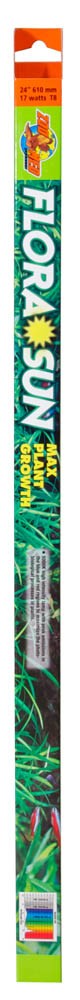 Zoo Med Flora Sun Max Plant Growth T8 Lamp - 24 inch, 17W
