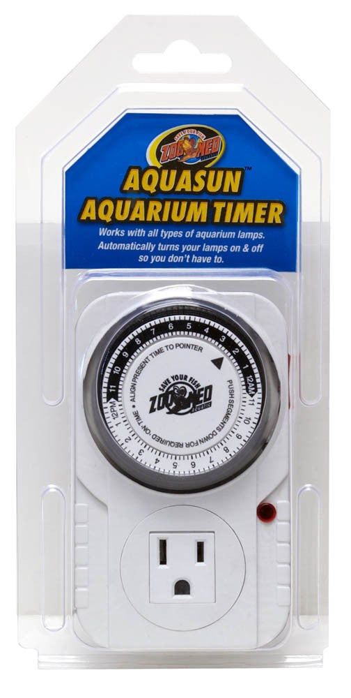 Zoo Med AquaSun Aquarium Timer - 24 Hour Programmable Lighting