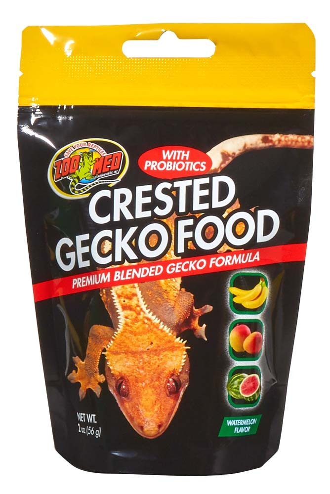 Zoo Med Crested Gecko Food - Watermelon Flavor - 2 oz Reptile Diet