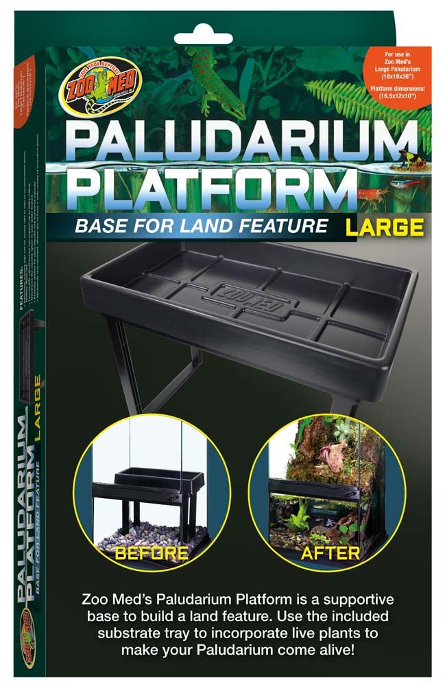 Zoo Med Paludarium Platform - Large - Reptile Habitat Land Feature Base