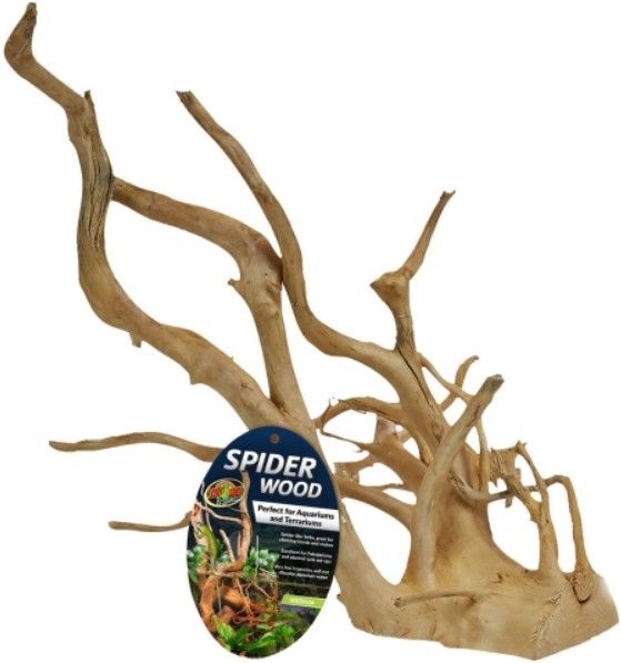 Zoo Med Spider Wood - Medium - Aquarium & Terrarium Decoration - 12-16"